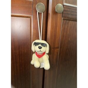 Raising Canes Plush Dog Backpack, Keychain Or Ornament 4"